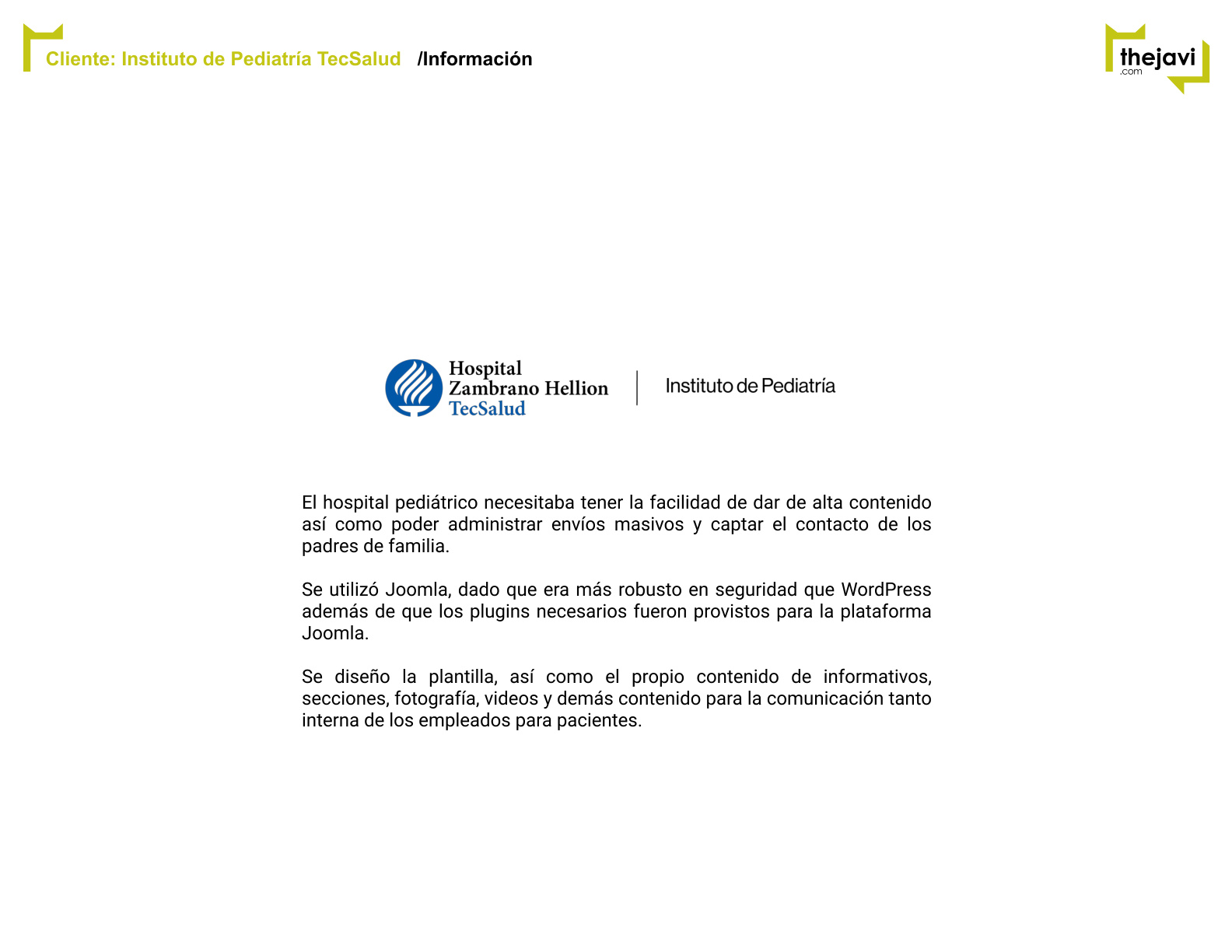 Instituto de Pediatria preview