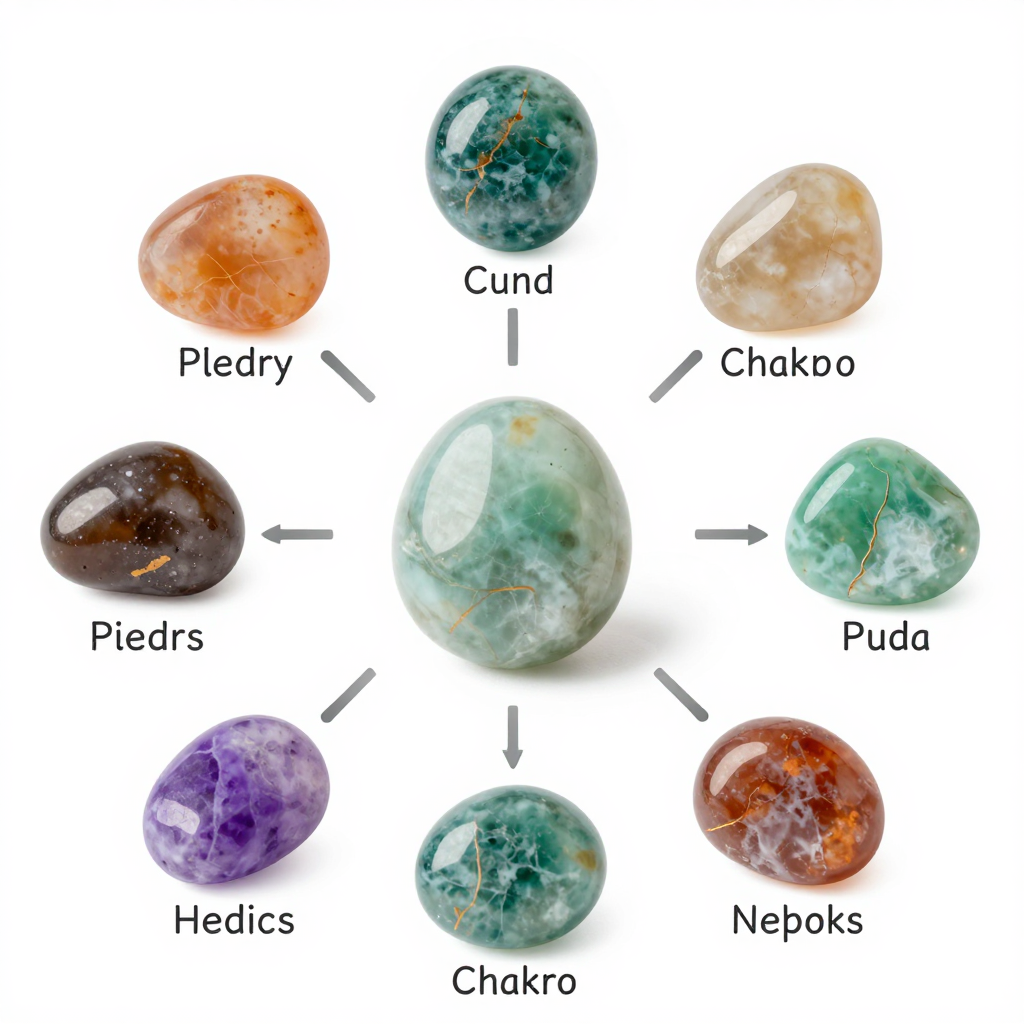 Set 7 Chakras — Piedras Pulidas