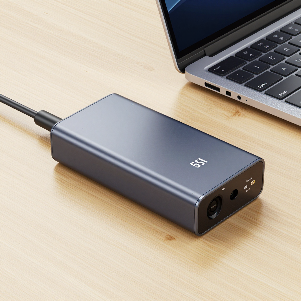 Cargador GaN 65W 3-en-1